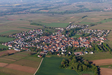 Quartier Mörzheim in Landau in der Pfalz dans le département Rhénanie-Palatinat, Allemagne vue du ciel