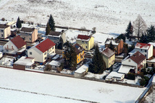 Vue aérienne de S à Freckenfeld dans le département Rhénanie-Palatinat, Allemagne
