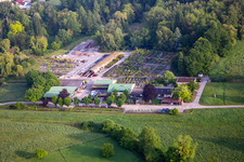 Vue oblique de Pépinière Bienwald / Greentec à Berg dans le département Rhénanie-Palatinat, Allemagne
