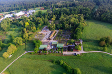Pépinière Bienwald / Greentec à Berg dans le département Rhénanie-Palatinat, Allemagne vue du ciel