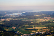 Vue aérienne de Aach dans le département Bade-Wurtemberg, Allemagne
