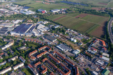 Landau in der Pfalz dans le département Rhénanie-Palatinat, Allemagne depuis l'avion