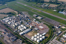 Vue aérienne de TanQuid à Speyer dans le département Rhénanie-Palatinat, Allemagne