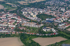 Speyer dans le département Rhénanie-Palatinat, Allemagne hors des airs