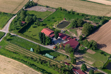 Quartier Herxheim in Herxheim bei Landau dans le département Rhénanie-Palatinat, Allemagne d'un drone