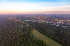 Image drone de Wörth am Rhein dans le département Rhénanie-Palatinat, Allemagne