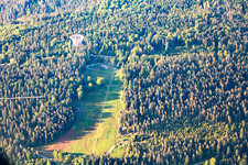 Vue aérienne de Mirador à Bad Wildbad dans le département Bade-Wurtemberg, Allemagne
