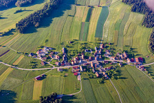 Vue aérienne de Quartier Aichelberg in Bad Wildbad dans le département Bade-Wurtemberg, Allemagne