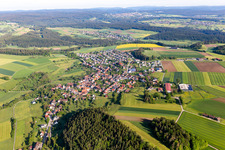 Vue aérienne de Quartier Wittendorf in Loßburg dans le département Bade-Wurtemberg, Allemagne