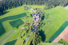 Vue aérienne de Quartier Geroldsweiler in Loßburg dans le département Bade-Wurtemberg, Allemagne