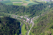 Vue aérienne de Quartier Talhausen in Epfendorf dans le département Bade-Wurtemberg, Allemagne