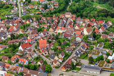Photographie aérienne de Place Wagner à Dornhan dans le département Bade-Wurtemberg, Allemagne