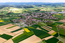 Vue aérienne de Quartier Waldmössingen in Schramberg dans le département Bade-Wurtemberg, Allemagne