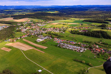 Vue aérienne de Dans l'Ange à Schramberg dans le département Bade-Wurtemberg, Allemagne