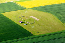Vue aérienne de Aérodrome modèle à Dunningen dans le département Bade-Wurtemberg, Allemagne