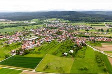 Vue aérienne de Quartier Wittershausen in Vöhringen dans le département Bade-Wurtemberg, Allemagne