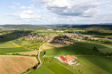 Vue aérienne de Quartier Wittershausen in Vöhringen dans le département Bade-Wurtemberg, Allemagne