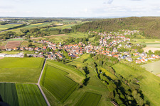 Vue aérienne de Quartier Renfrizhausen in Sulz am Neckar dans le département Bade-Wurtemberg, Allemagne