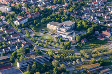 Vue aérienne de Terrain de l'hôpital à Herrenberg dans le département Bade-Wurtemberg, Allemagne
