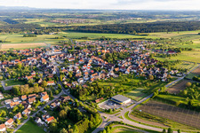 Vue aérienne de Quartier Hochdorf in Nagold dans le département Bade-Wurtemberg, Allemagne