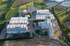 Vue oblique de Zone industrielle Industriestraße à Horb am Neckar dans le département Bade-Wurtemberg, Allemagne