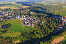 Vue aérienne de Anneau Sud à Horb am Neckar dans le département Bade-Wurtemberg, Allemagne