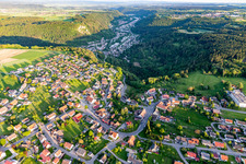 Vue aérienne de Quartier Weiden in Dornhan dans le département Bade-Wurtemberg, Allemagne