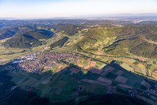 Photographie aérienne de Biberach dans le département Bade-Wurtemberg, Allemagne