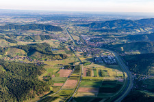 Vue aérienne de Gengenbach dans le département Bade-Wurtemberg, Allemagne