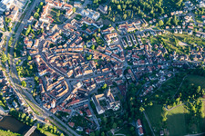 Vue oblique de Gengenbach dans le département Bade-Wurtemberg, Allemagne
