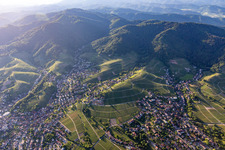 Vue aérienne de Quartier Zell in Offenburg dans le département Bade-Wurtemberg, Allemagne