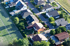 Photographie aérienne de Anneau à le quartier Hayna in Herxheim bei Landau dans le département Rhénanie-Palatinat, Allemagne