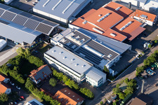 Zone commerciale Im Gereut, HGGS LaserCUT GmbH & Co. KG à Hatzenbühl dans le département Rhénanie-Palatinat, Allemagne d'en haut