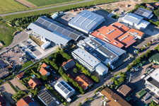 Zone commerciale Im Gereut, HGGS LaserCUT GmbH & Co. KG à Hatzenbühl dans le département Rhénanie-Palatinat, Allemagne hors des airs