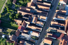 Vue aérienne de Luitpoldstr à Hatzenbühl dans le département Rhénanie-Palatinat, Allemagne