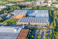 Photographie aérienne de Usine John Deere à Bruchsal dans le département Bade-Wurtemberg, Allemagne