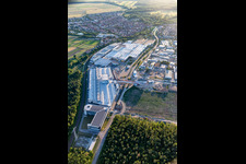 Photographie aérienne de SEW Eurodrive à le quartier Graben in Graben-Neudorf dans le département Bade-Wurtemberg, Allemagne