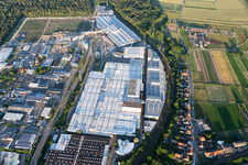 SEW Eurodrive à le quartier Graben in Graben-Neudorf dans le département Bade-Wurtemberg, Allemagne vue du ciel