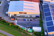 Photographie aérienne de Zone industrielle Im Gereut avec WWS Metallformen GmbH, HGGS LaserCUT GmbH & Co. KG à Hatzenbühl dans le département Rhénanie-Palatinat, Allemagne