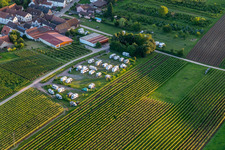 Vue aérienne de Place de parking pour camping-car à Dierbach dans le département Rhénanie-Palatinat, Allemagne