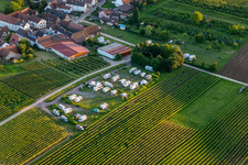Vue aérienne de Place de parking pour camping-car à Dierbach dans le département Rhénanie-Palatinat, Allemagne