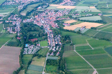 Image drone de Quartier Ingenheim in Billigheim-Ingenheim dans le département Rhénanie-Palatinat, Allemagne
