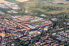Enregistrement par drone de Landau in der Pfalz dans le département Rhénanie-Palatinat, Allemagne