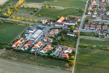 Vue aérienne de Meckenheim dans le département Rhénanie-Palatinat, Allemagne