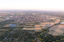 Haßloch dans le département Rhénanie-Palatinat, Allemagne d'en haut