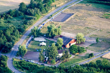 Photographie aérienne de Reithof Trab eV - Équitation thérapeutique sur le lac de Constance à le quartier Wollmatingen in Konstanz dans le département Bade-Wurtemberg, Allemagne