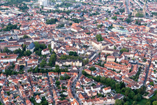 Speyer dans le département Rhénanie-Palatinat, Allemagne d'un drone