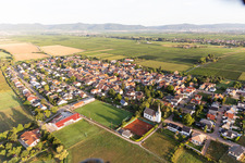 Altdorf dans le département Rhénanie-Palatinat, Allemagne vue d'en haut