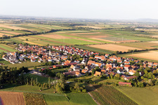 Quartier Mörlheim in Landau in der Pfalz dans le département Rhénanie-Palatinat, Allemagne d'en haut