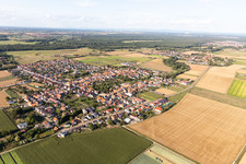 Quartier Ottersheim in Ottersheim bei Landau dans le département Rhénanie-Palatinat, Allemagne d'un drone